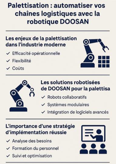 palttisation robotique doosan