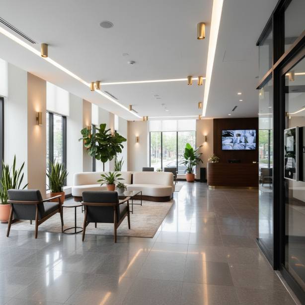 Aménager l’entrée d’un immeuble : idées pour un hall accueillant et sécurisé